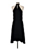 Nine West Solid Black Cocktail Dress Size 6 - photo 2