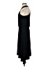Nine West Solid Black Cocktail Dress Size 6 - photo 5