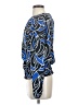 MICHAEL Michael Kors 100% Polyester Blue Long Sleeve Blouse Size XS - photo 5
