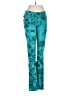 Rock & Republic Print Teal Jeans Size 6 - photo 1