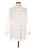 Love Notes White 3/4 Sleeve Blouse Size L - photo 1