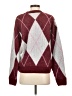 Essentiel Antwerp Argyle Burgundy Pullover Sweater Size S - photo 2