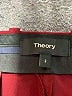 Theory Solid Burgundy Wool Pants Size 2 - photo 4