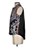 Mossimo 100% Polyester Black Sleeveless Blouse Size S - photo 5
