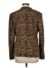 Dana Buchman Animal Print Gold Blazer Size 8 - photo 2