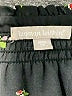 Woman Within 100% Polyester Floral Black 3/4 Sleeve Blouse Size 30 - 32 - photo 7