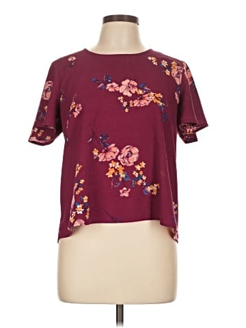 Rewind Short Sleeve Blouse (view 1)