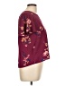Rewind Burgundy Short Sleeve Blouse Size L - photo 4