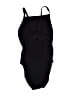 Speedo Solid Black One Piece Swimsuit Size XXL (40) - photo 2