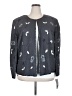 Adrianna Papell 100% Silk Graphic Gray Jacket Size 22 - photo 1