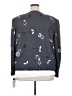Adrianna Papell 100% Silk Graphic Gray Jacket Size 22 - photo 2