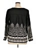Jessica London 100% Polyester Black Long Sleeve Blouse Size 14 - photo 2