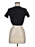 Zara Black Short Sleeve Turtleneck Size M - photo 1