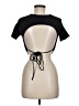 Zara Black Short Sleeve Turtleneck Size M - photo 2