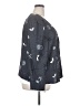 Adrianna Papell 100% Silk Graphic Gray Jacket Size 22 - photo 4