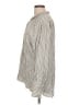 FRAME Stripes Gray Long Sleeve Blouse Size L - photo 5