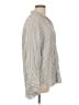FRAME Stripes Gray Long Sleeve Blouse Size L - photo 4