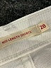 Levi's Ivory Shorts Size 28 waist - photo 3