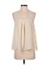 Monteau 100% Polyester Ivory Sleeveless Blouse Size M - photo 1