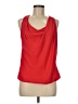 Amanda Uprichard 100% Polyester Red Sleeveless Blouse Size M - photo 1