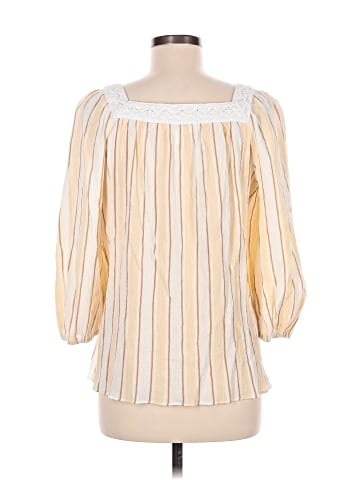 LC Lauren Conrad 3/4 Sleeve Blouse (view 2)