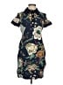 Tory Burch Paisley Blue Casual Dress Size XS - photo 1