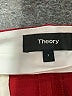 Theory Solid Red Wool Pants Size 2 - photo 4
