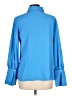 Natori 100% Polyester Blue 3/4 Sleeve Blouse Size L - photo 2