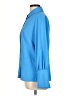 Natori 100% Polyester Blue 3/4 Sleeve Blouse Size L - photo 5