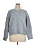 Ann Taylor LOFT Tweed Silver Pullover Sweater Size XL - photo 1