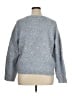 Ann Taylor LOFT Tweed Silver Pullover Sweater Size XL - photo 2