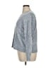 Ann Taylor LOFT Tweed Silver Pullover Sweater Size XL - photo 5
