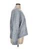 Ann Taylor LOFT Tweed Silver Pullover Sweater Size XL - photo 4