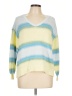 Ann Taylor LOFT Stripes Yellow Pullover Sweater Size L - photo 1