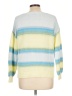 Ann Taylor LOFT Stripes Yellow Pullover Sweater Size L - photo 2