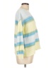 Ann Taylor LOFT Stripes Yellow Pullover Sweater Size L - photo 4