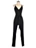 Mind Code Solid Black Jumpsuit Size S - photo 1