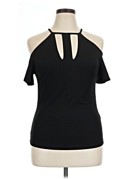 Shein Curve Short Sleeve Top