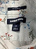 Lands' End 100% Supima Cotton Floral White Long Sleeve Button-Down Shirt Size 18 - photo 7