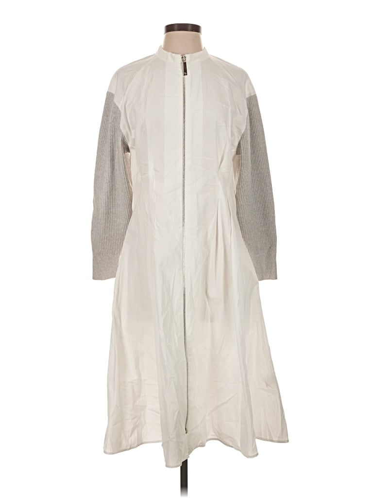 Pre-owned Maison Ullens Casual Dress In Gray