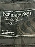 Heritage 1981 100% Cotton Solid Black Jacket Size XL - photo 6