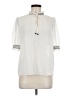 Rachel Zoe 100% Polyester Ivory Short Sleeve Turtleneck Size M - photo 1
