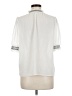 Rachel Zoe 100% Polyester Ivory Short Sleeve Turtleneck Size M - photo 2