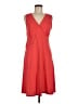 Toad & Co Solid Red Casual Dress Size M - photo 1