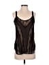 Etcetera 100% Silk Black Sleeveless Silk Top Size 6 - photo 1