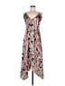 AaKaa Paisley Tan Casual Dress Size M - photo 1
