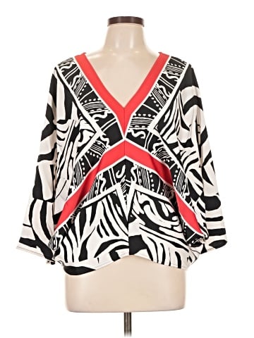Nine West 3/4 Sleeve Blouse (view 1)
