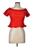 Say What? Red Short Sleeve Top Size L - photo 1
