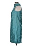 Talbots 100% Silk Teal Cocktail Dress Size 6 Petite - photo 5