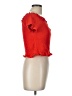 Say What? Red Short Sleeve Top Size L - photo 4